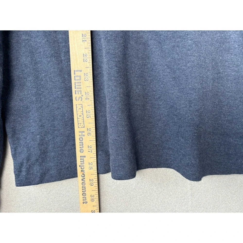 Vintage Polo Ralph Lauren Men's Sweater Large Blue Turtleneck 90s Pony 3172